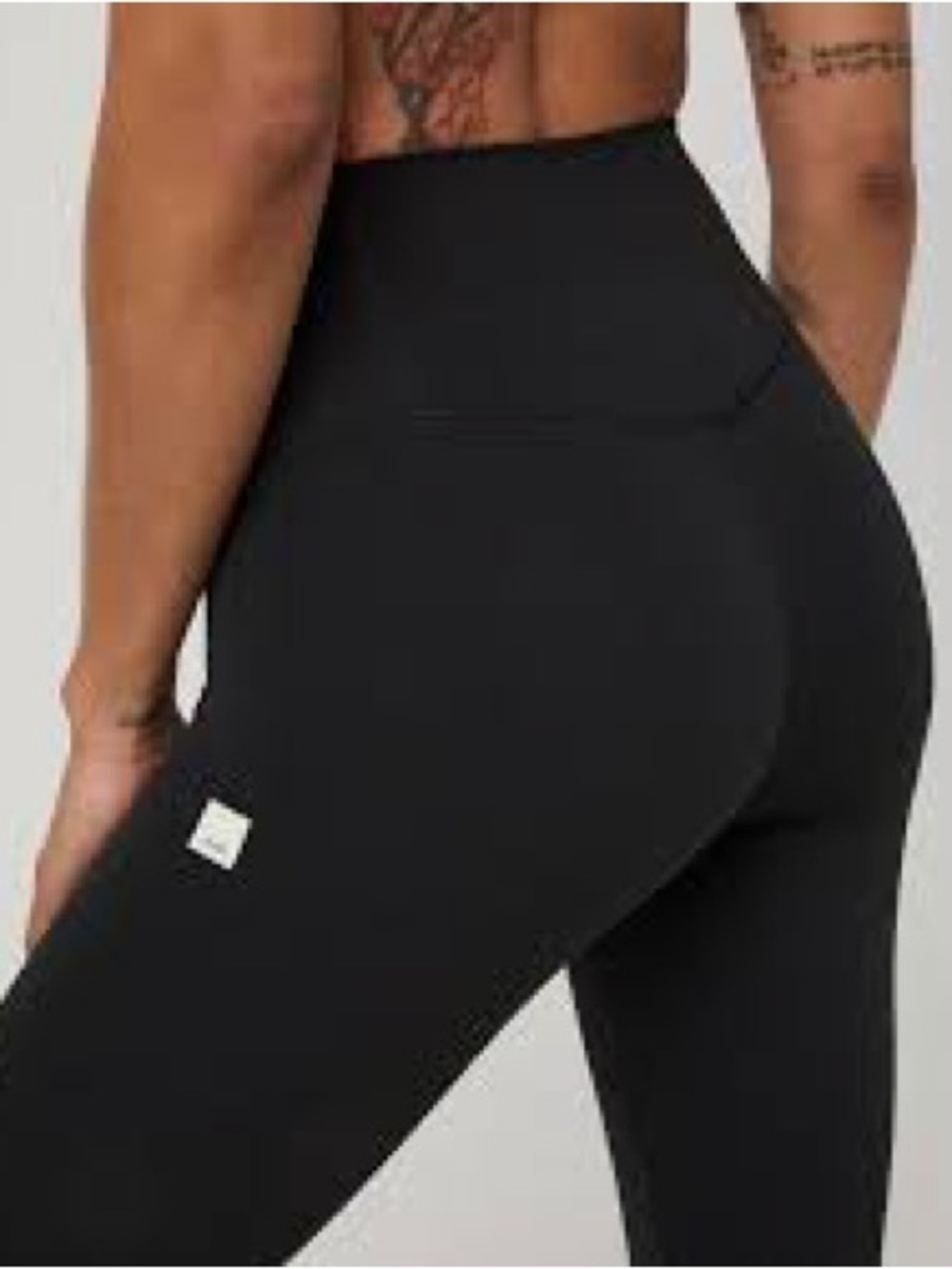 Vuori Black High-Waist Performance Leggings